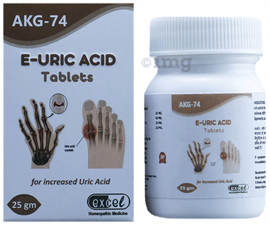 Excel AKG 74 E-Uric Acid Tablet Excel AKG 74 E-Uric Acid Tablet