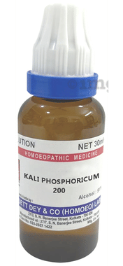 Sett Dey Kali Phosphoricum Dilution 200