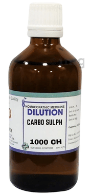 LDD Bioscience Carbo Sulph Dilution 1000 CH