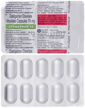 Afogatran 75mg Capsule