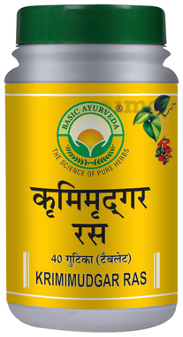 Basic Ayurveda Krimi Mudgar Ras Tablet