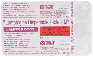 Lamitor DT 25 Tablet