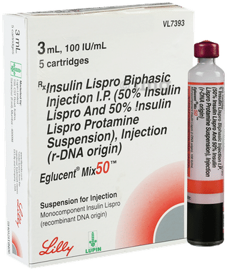 Eglucent Mix 50 100IU/ml Suspension for Injection