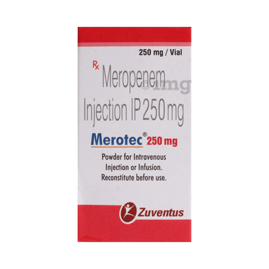 Merotec 250mg Injection