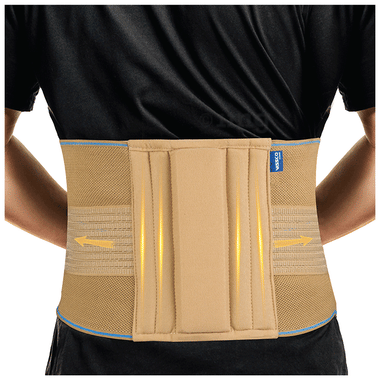 Vissco 0101 Sacro Lumber Belt Medium Beige