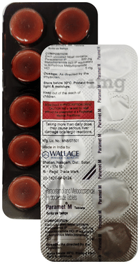 Paramet M 5mg/500mg Tablet