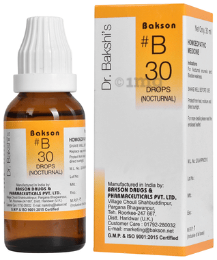 Bakson B30 Nocturnal Drop