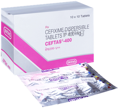 Ceftas 400 Tablet DT