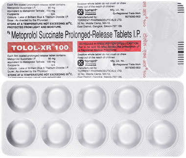 Tolol -XR 100 Tablet