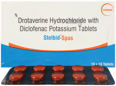 Stelbid Spas 80mg/50mg Tablet