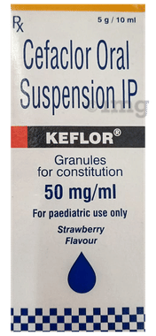 Keflor Oral Suspension Strawberry