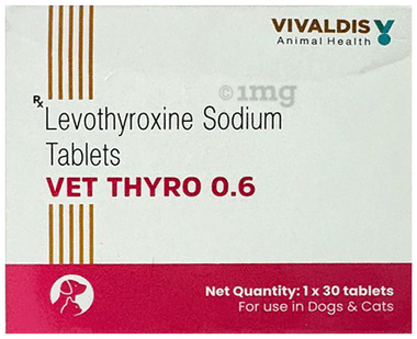 Vet Thyro 0.6 Tablet