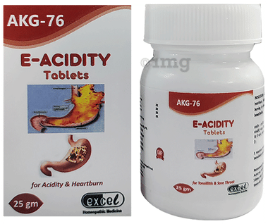 Excel AKG 76 E-Acidity Tablet Excel AKG 76 E-Acidity Tablet