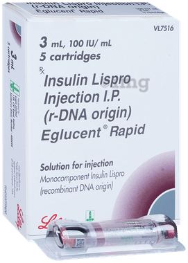 Eglucent Rapid (3ml Each) Solution for Injection