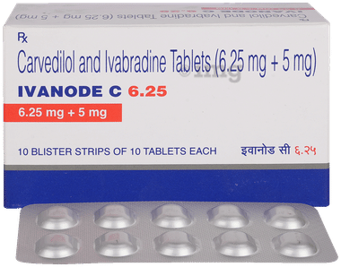 Ivanode C 6.25mg/5mg Tablet