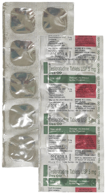 Des-OD 5mg Tablet