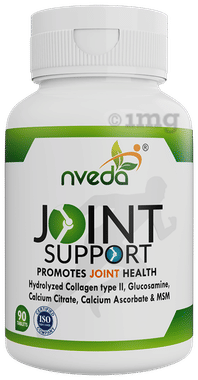 Nveda Joint Support with Collagen Type II, Glucosamine, Calcium, MSM Tablet Nveda Joint Support with Collagen Type II, Glucosamine, Calcium, MSM Tablet