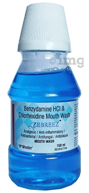 Zebreez Mouth Wash Alcohol Free