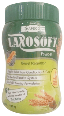 Hapdco Laxosoft Powder | Eases Constipation & Gas