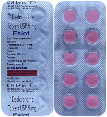 Eslot 5mg Tablet