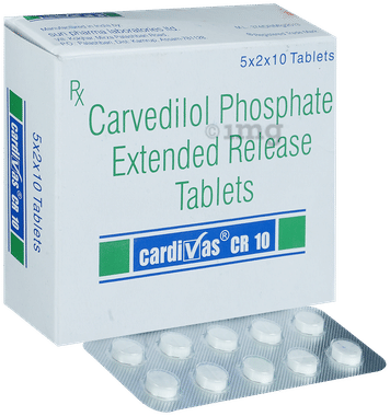 Cardivas CR 10 Tablet