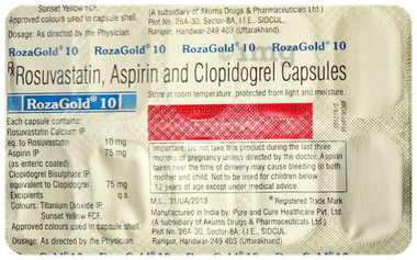 Rozagold  10 Capsule