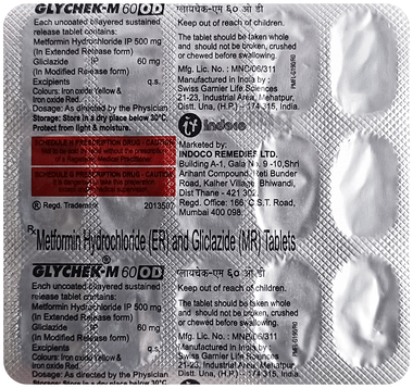 Glychek-M 60 OD Tablet