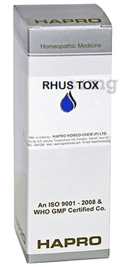 Hapro Rhus Tox Dilution 10M