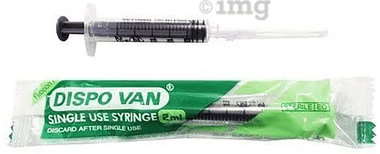 Dispovan Single use Syringe 2ml