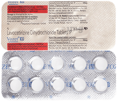 Vozet 10mg Tablet