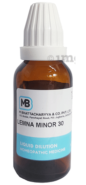 MB Lemna Minor Dilution 30 MB Lemna Minor Dilution 30