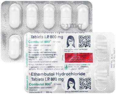 Combutol 800 Tablet