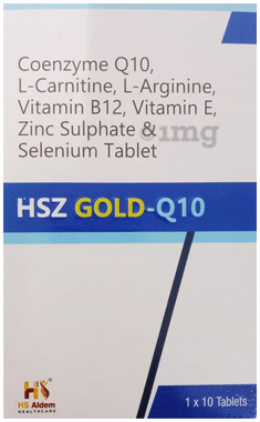 HSZGold Q-10 Tablet HSZGold Q-10 Tablet