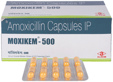 Moxikem 500mg Capsule