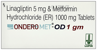 Ondero Met-OD 1 gm Tablet ER