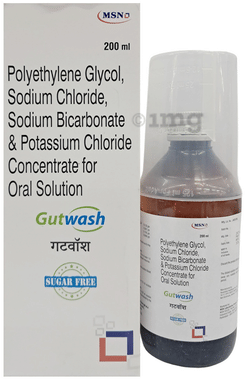 Gutwash Sugar Free Oral Solution | Eases Constipation
