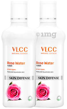 VLCC Skin Defense Rose Water Toner (100ml Each)