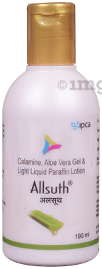 Allsuth  Lotion with Aloe Vera, Calamine, and Light Liquid Paraffin