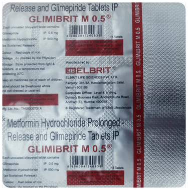 Glimibrit M 0.5 Tablet PR
