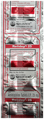 Relidep 25mg Tablet