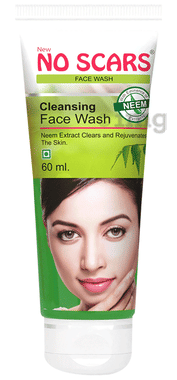 NO Scars Cleansing Face Wash with Eminence of Neem Extract (60ml)
