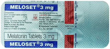 Meloset 3mg Tablet