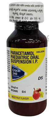 Crocin 240 DS Suspension Mixed Fruit