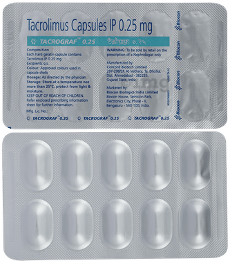 Tacrograf 0.25 Capsule