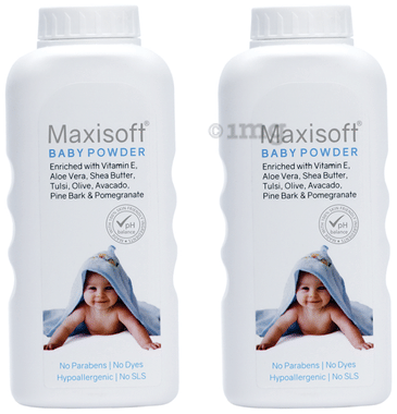 Maxisoft Baby Powder (100gm Each)