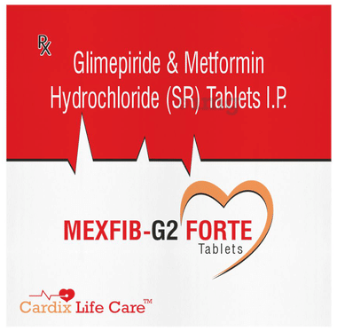 Mexfib G Forte  2mg/1000mg Tablet