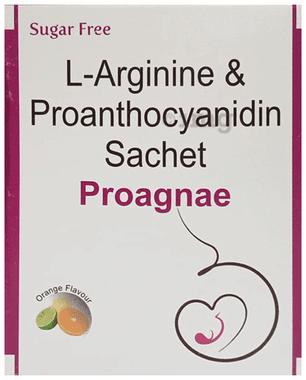 Proagnae Sachet Orange Sugar Free