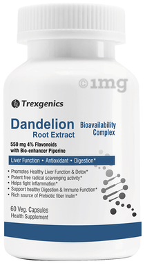 Trexgenics Dandelian Root Extract Veg. Capsules