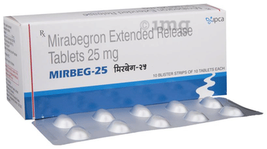 Mirbeg 25 Tablet ER