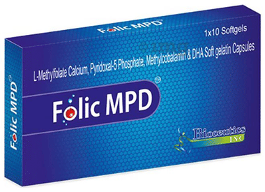 Folic MPD Soft Gelatin Capsule